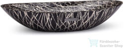 S.V.I.S. Design ORION BASIC mosdó 60 cm - PUNK, fekete és pezsgő, félmatt lakk UBX. ORION. BC. 060.915. PU. 04.2 (UBX_ORION_BC_060_915_PU_04_2)