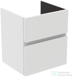 Ideal Standard FINESSE 48x40, 9 cm-es 2 fiókos szekrény mosdó nélkül, matt fehér E3407Y1 (E3407Y1)