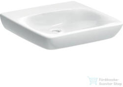 Geberit SELNOVA COMFORT 60x55 cm-es akadálymentes mosdó csaplyuk-és túlfolyó nélkül, fehér 502.771. 00.7 (502771007)