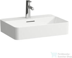 Laufen Val SaphirKeramik 55x40 cm-es pultra ültethető mosdó LCC bevonattal, fehér H8122844001041 (H8122844001041)