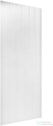 SAPHO POLYSAN ESCA Walk-in zuhanyfal, flutes üveg, 800x2100mm (ES1380) (ES1380)