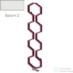 Radeco CARMEL 1800x400 design radiátor, SATURN 2 (matt fehér) színben (Radeco_CARMEL_SATURN2)