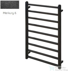 Radeco FADO 2 910x530 törölközőszárítós radiátor, MERKURY 6 (metál fekete) színben (Radeco_FADO_2_MERKURY6)