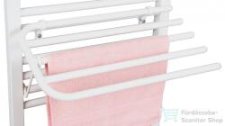 SAPHO Lehajtható szárító 4 törölközőnek radiátorokhoz, fehér (25-03-SV460) (25-03-SV460)