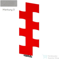 Radeco PUZEL 1190x490 design radiátor, MERKURY 3 (metál világosszürke) színben (Radeco_PUZEL_MERKURY3)