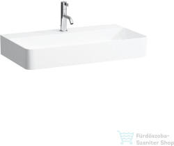 Laufen Val SaphirKeramik 75x42 cm-es mosdó túlfolyó nélkül, fehér H8102850001111 (H8102850001111)