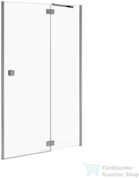 Jika PURE 120 cm-es zuhanyajtó fix résszel, átlátszó üveggel, jobbos, króm H2544270026681 (H2544270026681)