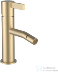 Laufen KARTELL bidé csaptelep húzórudas lefolyószelep működtető karral, lefolyószelep nélkül, PVD matt halvány arany H3413310831031 (H3413310831031)