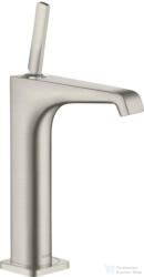 Hansgrohe AXOR CITTERIO E 215 mosdó csaptelep nem zárható leeresztővel, rozsdamentes acél hatású 36103800 (36103800)