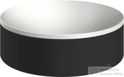 Hansgrohe AXOR SUITE 30 cm-es pultra ültethető mosdó csaplyuk nélkül, matt fehér/matt fekete 42000670 (42000670)