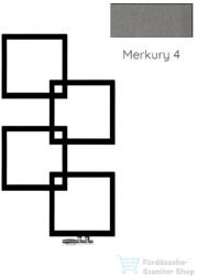 Radeco LOCO 4 MINI 915x500 design radiátor, Merkury 4 (metál szürke) színben, balos (Radeco_LOCO_4_MINI_B_Merkury4)