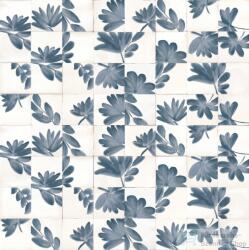 Marazzi Rice Grigio Decoro Blossom Lux 15x15 cm-es padlólap M9JD (M9JD)