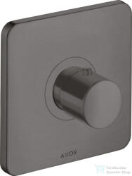 Hansgrohe AXOR Citterio M Highflow termosztát falsík alatti szereléshez, szálcsiszolt fekete króm 34716340 (34716340)