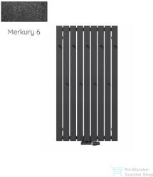 Radeco CALLE 4 1200x620 design radiátor akasztókkal, MERKURY 6 (metál fekete) színben (Radeco_CALLE_4_MERKURY6)