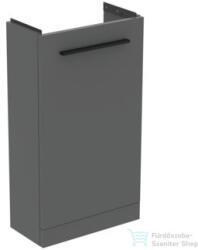 Ideal Standard I. Life S 41x20, 5 cm-es 1 ajtós álló szekrény mosdó és fogantyú nélkül, Quartz grey matt T5005NG (T5005NG)
