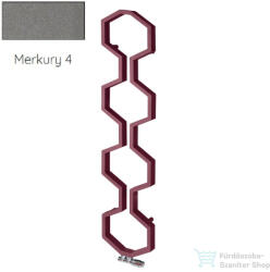 Radeco CARMEL 1800x400 design radiátor, MERKURY 4 (metál szürke) színben (Radeco_CARMEL_MERKURY4)