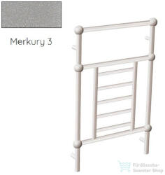 Radeco CLARO KOLOR 860x550 design radiátor, MERKURY 3 (metál világosszürke) színben (Radeco_CLARO_KOLOR_MERKURY3)