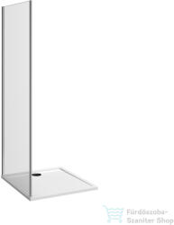 Jika NION 80 cm-es oldalfal zuhanyajtóhoz, átlátszó üveggel, fényes króm profillal, H2972N10026681 (H2972N10026681)