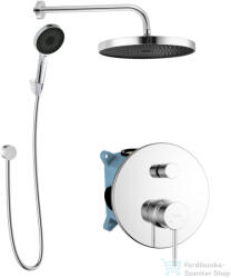 kielle OUDEE falsík alatti zuhanyrendszer fejzuhannyal, belső egységgel, króm 20602SP20 (20602SP20)