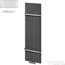 Radeco KEX 1570x450 design radiátor 2 db törölközőtartóval, MERKURY 2 (ezüst) színben (Radeco_KEX_MERKURY2)