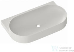 RAVAK YARD 80 konzollal falra szerelhető mosdó csaptelep furattal, Smoke Grey XJX0O280000 (XJX0O280000)