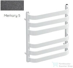 Radeco BILLY 1 595x530 törölközőszárítós radiátor, MERKURY 5 (metál sötétszürke) színben (Radeco_BILLY_1_MERKURY5)