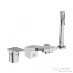 Ideal Standard EXTRA 4 üléses kádtöltő csaptelep zuhanyszettel, Króm BD518AA (BD518AA)