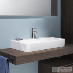 Laufen Val SaphirKeramik 65x42 cm-es csiszolt aljú mosdó túlfolyó nélkül, fehér H8162840001111 (H8162840001111)