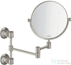 Hansgrohe AXOR MONTREUX fali kozmetikai tükör, rozsdamentes acél hatású 42090800 (42090800)