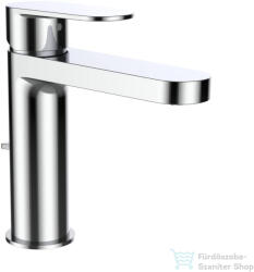 Laufen NEJA egykaros mosdó csaptelep 132 mm-es kifolyócső, ECO+, húzórudas lefolyószeleppel, króm H3115110041211 (H3115110041211)