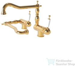 Bugnatese OXFORD lehajtható mosogató csaptelep, arany 6396DO (6396DO)