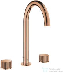 GROHE ATRIO PRIVATE 3 üléses mosdó csaptelep automata leeresztővel, Warm Sunset 20595DA0 (20595DA0)