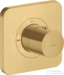 Hansgrohe AXOR CITTERIO falsík alatti termosztátos modul 12 x12, szálcsiszolt arany hatású 36702250 (36702250)