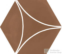 Marazzi Cementum Cotto Decoro Acro 21x18, 2 cm-es padlólap M9W5 (M9W5)