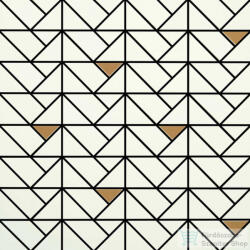 Marazzi Eclettica Bronze Mosaico White 40x40 fali csempe M3JA (M3JA)