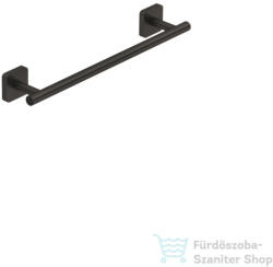 Kludi VELA S 30 cm-es törölközőtartó, szálcsiszolt fegyvermetál 25962N2 (25962N2)
