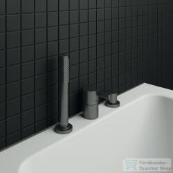 Ideal Standard JOY 3 üléses kádtöltő csaptelep kifolyó nélkül, Magnetic grey BC788A5 (BC788A5)