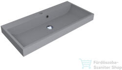 LunArt Atty 900 89, 7x41, 7 cm-es beépíthető öntöttmárvány mosdó, szürke kvarc 5999123005786 (5999123005786)