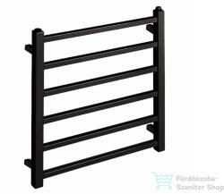 Radeco FADO 1 595x530 törölközőszárítós radiátor, RAL 9005 (fényes fekete) színben (Radeco_FADO_1_RAL9005)