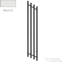 Radeco FUEGO KOLOR 1650x290 balos design radiátor, SATURN 2 (matt fehér) színben (Radeco_FUEGO_L_SATURN2)