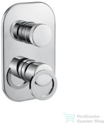 Bugnatese B-Color falsík alatti kád /zuhany csaptelep belső egységgel, króm 6732CR (6732CR)