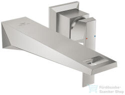 GROHE ALLURE BRILLANT falsík alatti mosdó csaptelep 21 cm-es kifolyóval, alaptest nélkül, Supersteel 29403DC0 (29403DC0)
