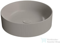 SAPHO GSI KUBE X kerámiamosdó, átm. : 45cm, matt tortora (942705) (942705) - furdoszoba-szaniter
