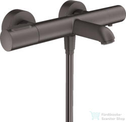 Hansgrohe AXOR Citterio M termosztátos kádtöltő csaptelep, szálcsiszolt fekete króm 34435340 (34435340)