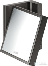 Hansgrohe AXOR UNIVERSAL RECTANGULAR kozmetikai tükör 1, 7x nagyítással, polírozott fekete króm 42649330 (42649330)