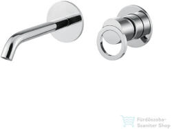 Bugnatese B-Color falsík alatti mosdócsaptelep 17 cm-es kifolyóval, belső egységgel, leeresztő nélkül, króm 6745CR (6745CR)