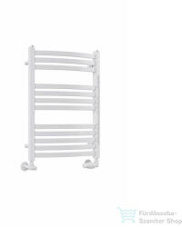 Radeco ENZO AK2-600/EL 715x630 törölközőszárítós radiátor, fényes fehér színben (Radeco_ENZO_AK2_600_EL)