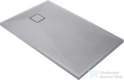 Deante CORREO 80x100 cm-es szögletes zuhanytálca, metal szürke KQR_S46B (KQR_S46B)