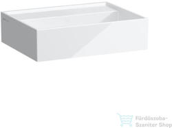 Laufen Kartell 45x34 cm-es mosdó csaplyuk és túlfolyó nélkül, LCC bevonattal, fehér H8153304001121 (H8153304001121)