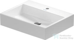 Duravit VERO AIR 60x47 cm-es ráültethető mosdó túlfolyó nélkül, Wondergliss bevonattal, 23526000411 (23526000411)